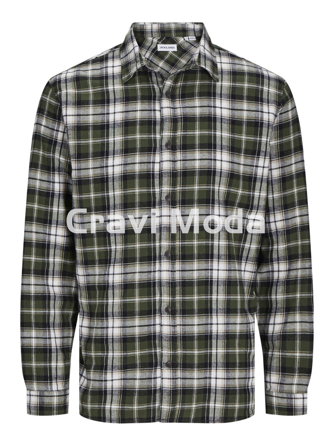 CAMISA DE CUADROS VERDE - Imagen 1