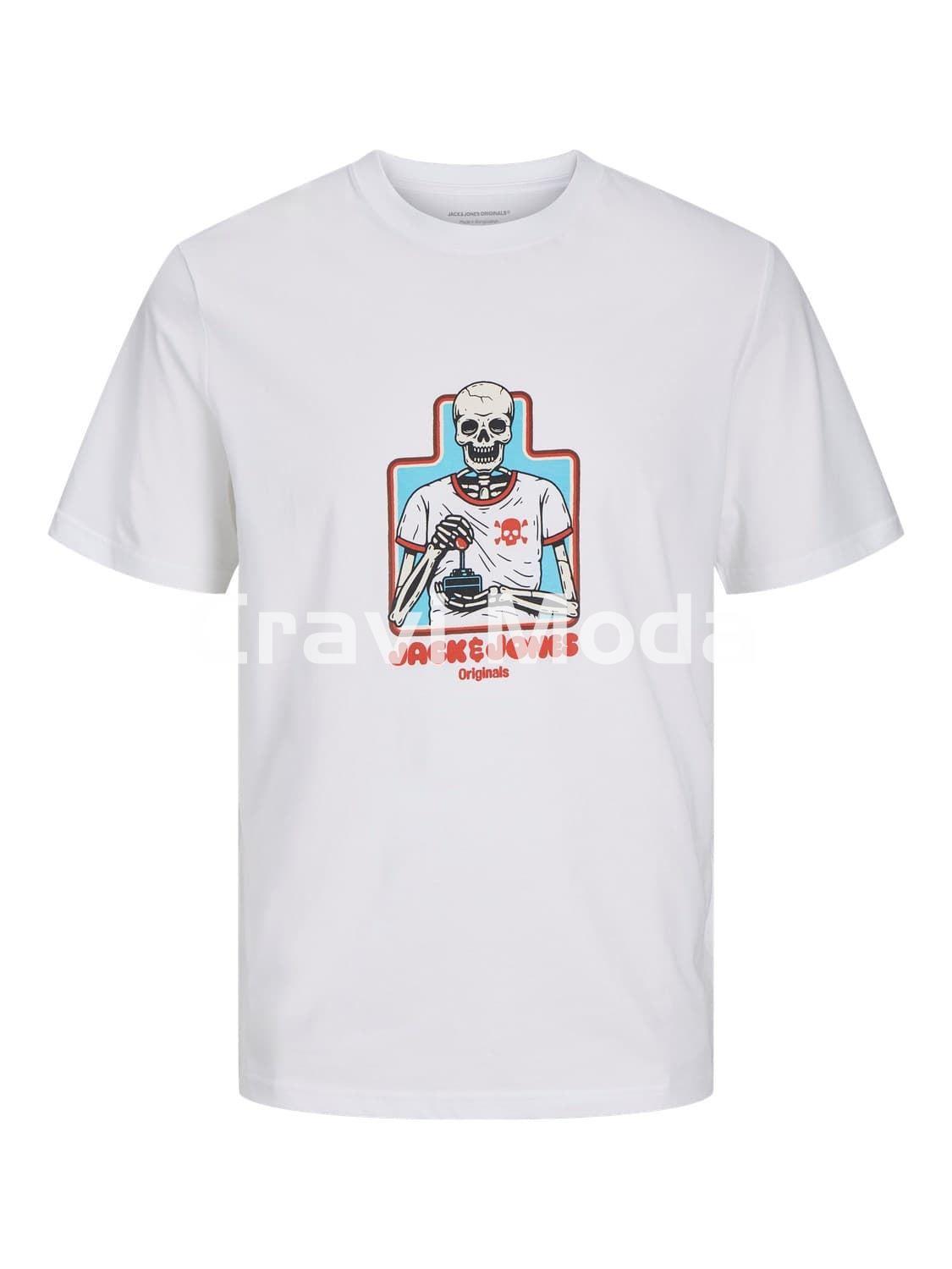 CAMISETA BLANCA CALAVERA - Imagen 1