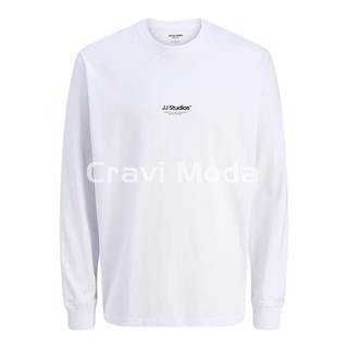 CAMISETA DE MANGA LARGA BLANCA - Imagen 1