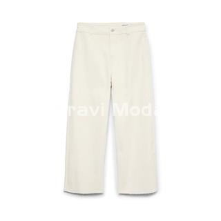 PANTALÓN BLANCO ACAMPANADO - Imagen 1