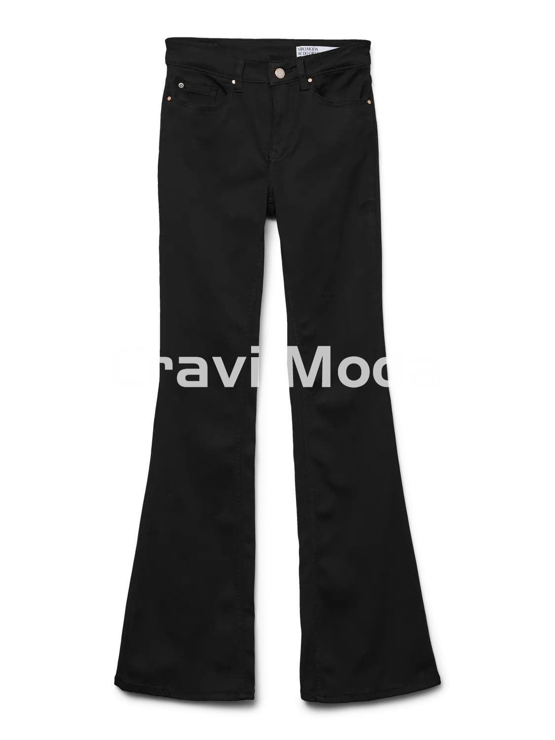 PANTALON NEGRO ACAMPANADO - Imagen 1