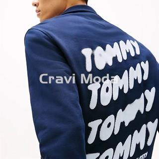 SUDADERA AZUL SIN CAPUCHA CON CREMALLERA - Imagen 2