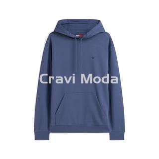 SUDADERA CON CAPUCHA AZUL - Imagen 1