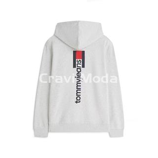 SUDADERA CON CAPUCHA GRIS - Imagen 2