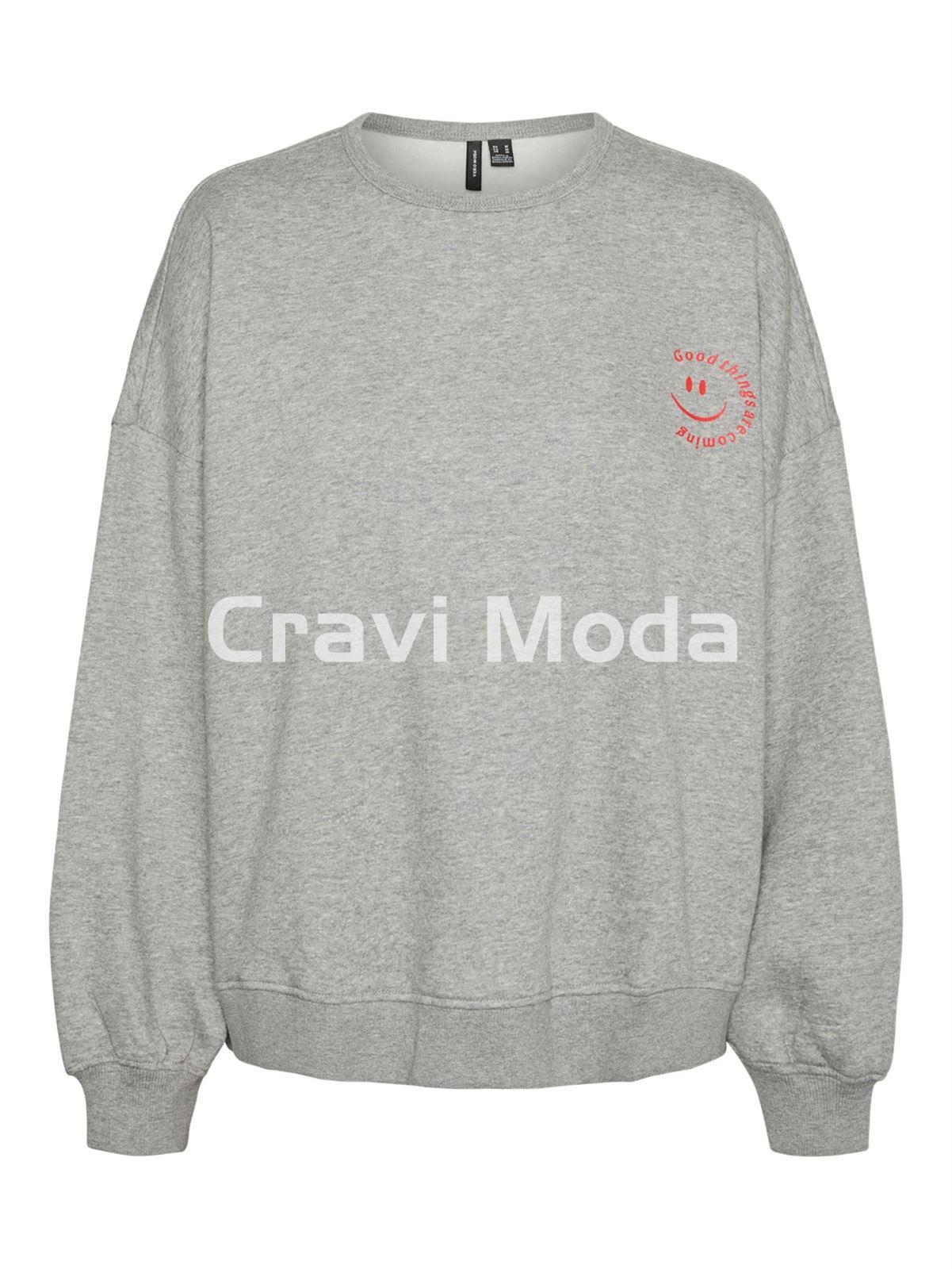 SUDADERA GRIS - Imagen 1