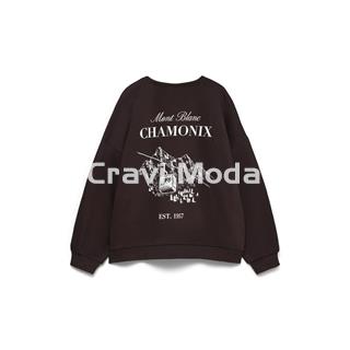 SUDADERA MARRÓN CHOCOLATE - Imagen 2