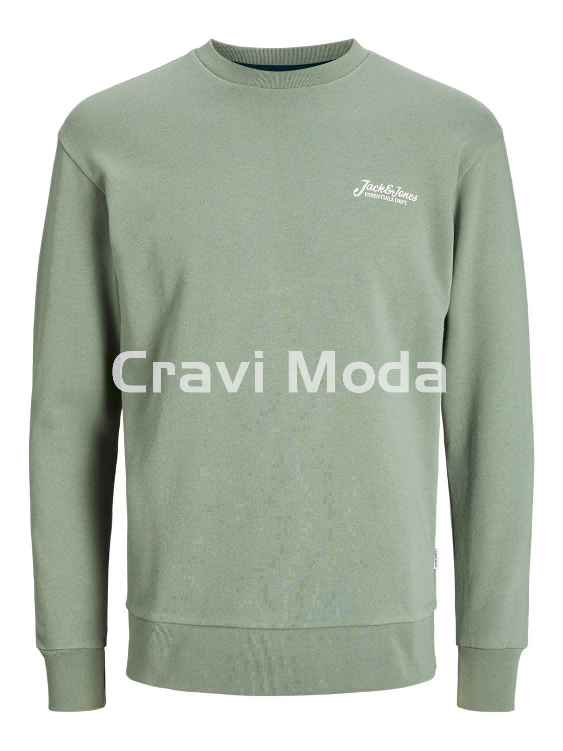 SUDADERA SIN CAPUCHA VERDE - Imagen 1