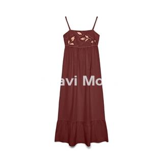 VESTIDO BURDEOS - Imagen 1