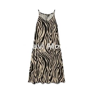 VESTIDO ESTAMPADO CEBRA - Imagen 1