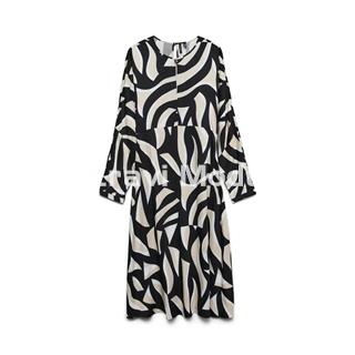 VESTIDO MIDI ESTAMPADO - Imagen 1